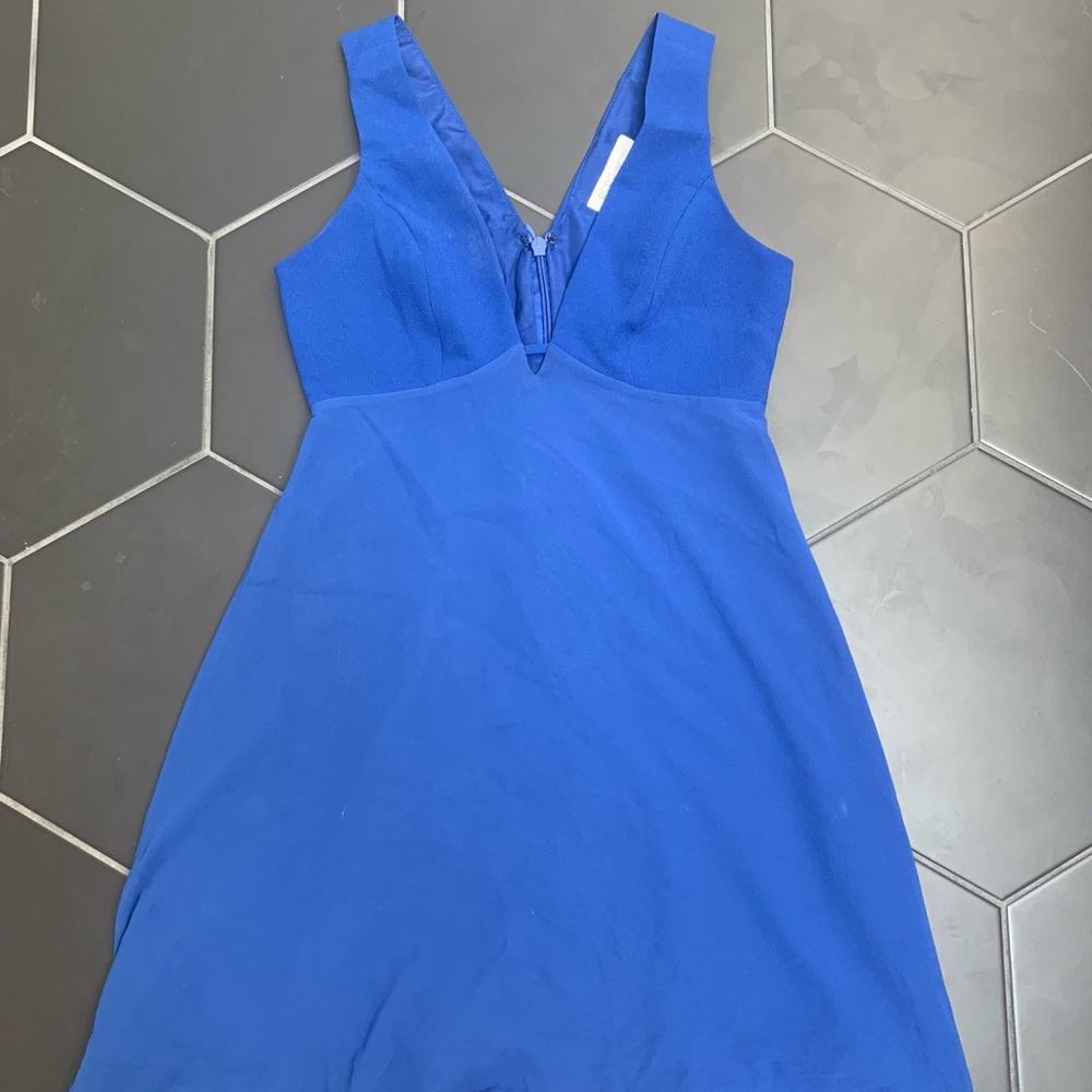 BCBGeneration Blue A-Line Mini Dress
